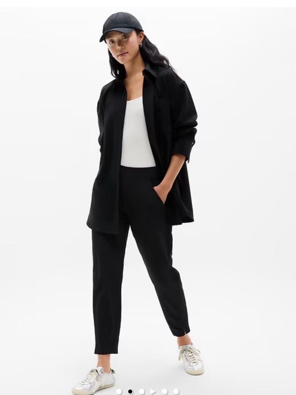Athleta Brooklyn Pants Size 8 Black